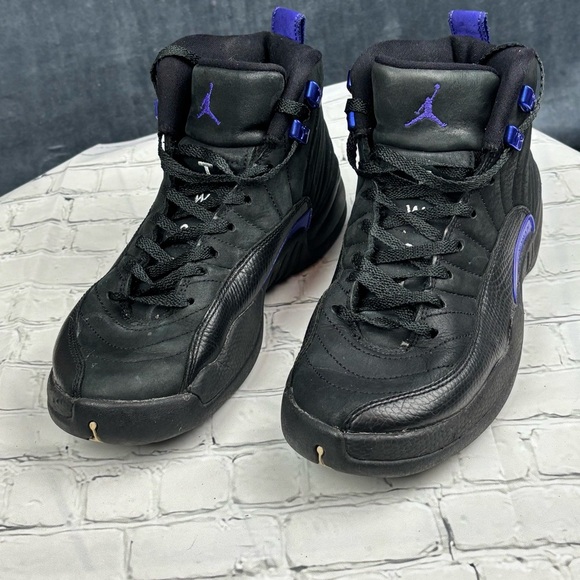 Nike Jordan 12 Retro 2020 in Dark Concord Sz 6Y - Picture 2 of 11